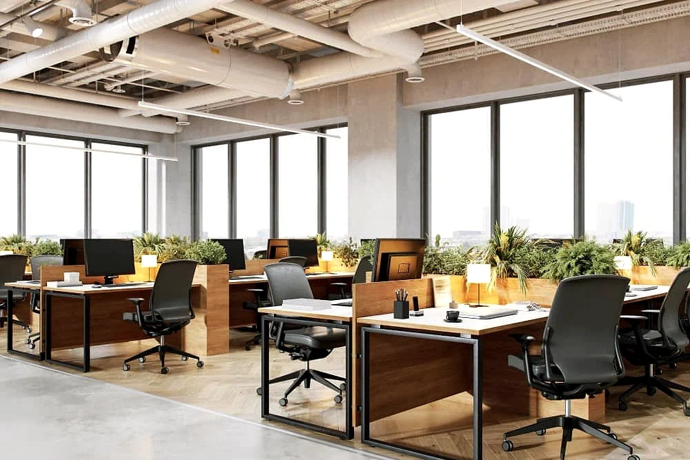 Office towers in the Financial District near Bricks Marvella, Tellapur